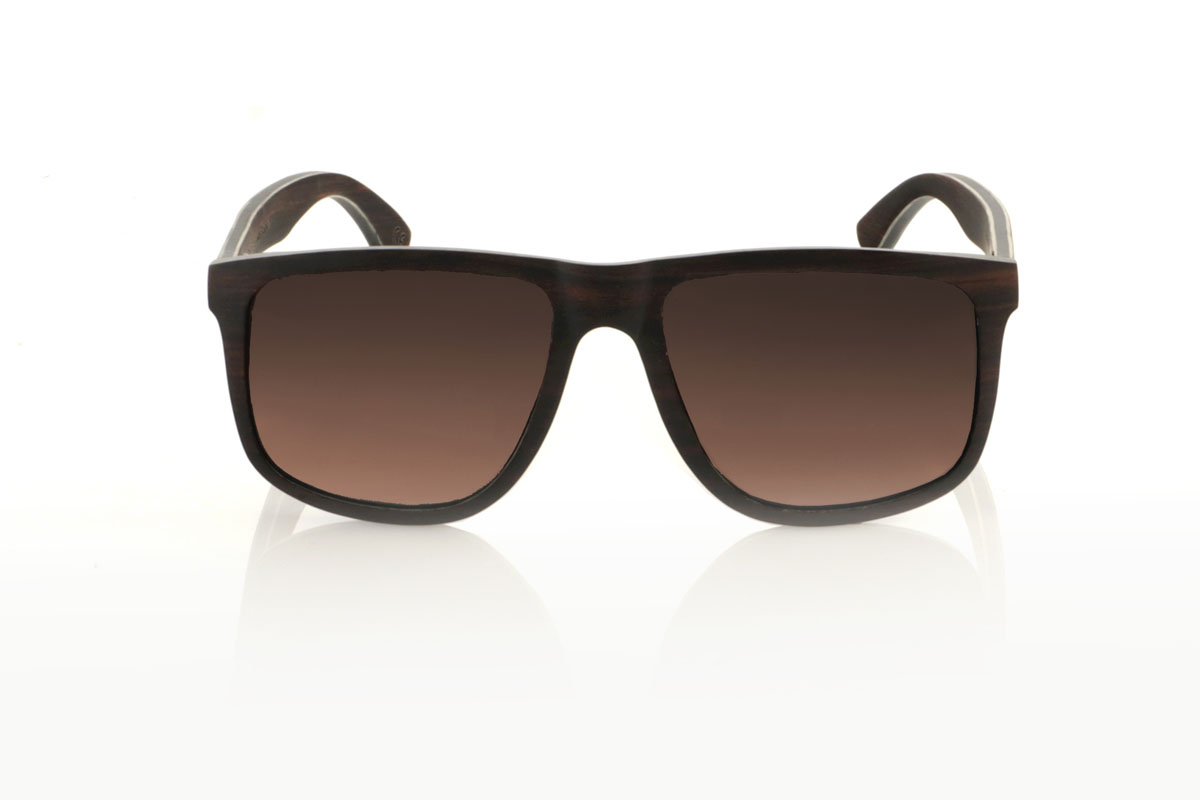 Wood eyewear of Ebony modelo RAMONE Wholesale & Retail | Root Sunglasses® 